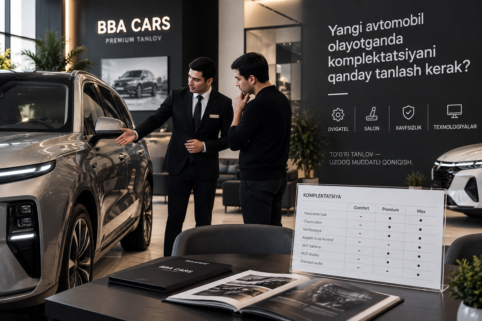 Yangi avtomobil xaridi